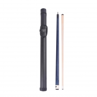 Conquest 58-in Maple Cue and Case Set - Blue